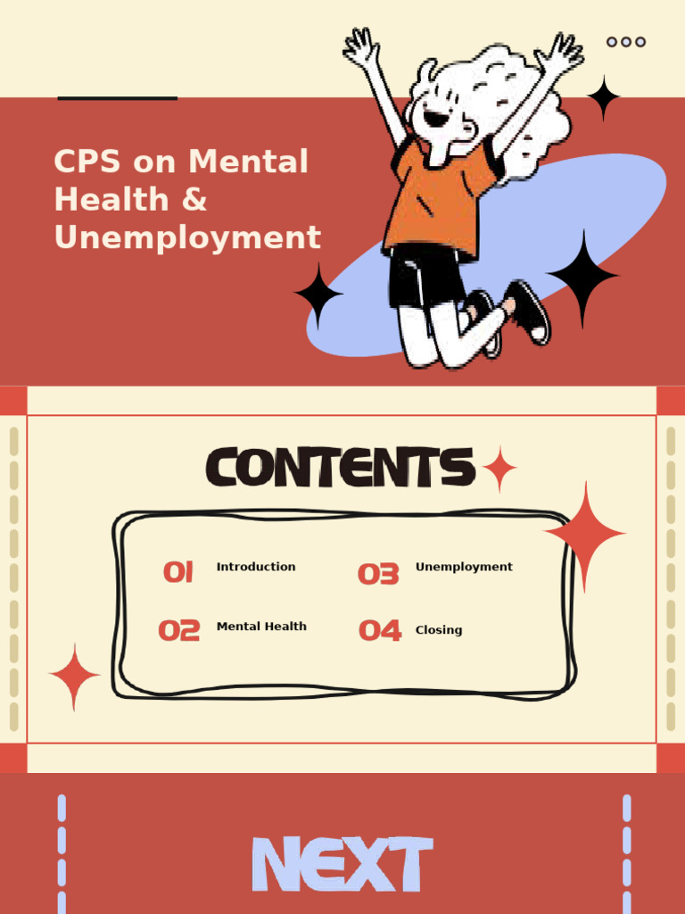 CPS On Mental Health Unemployment | PDF | Mental Health | Employment