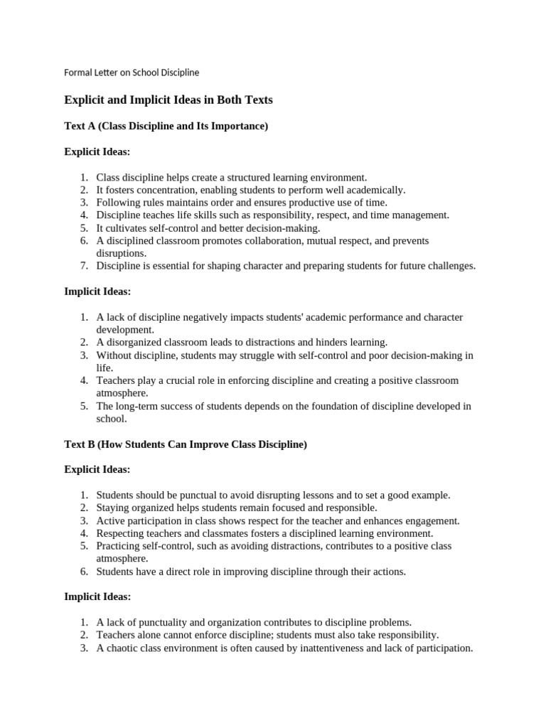 Enhancing School Discipline Strategies | PDF | Disciplines | Teachers
