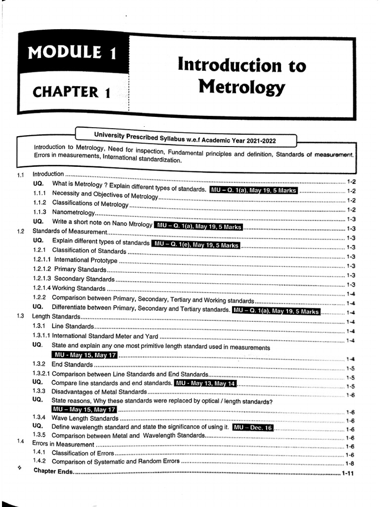 MMC Module 1 | PDF