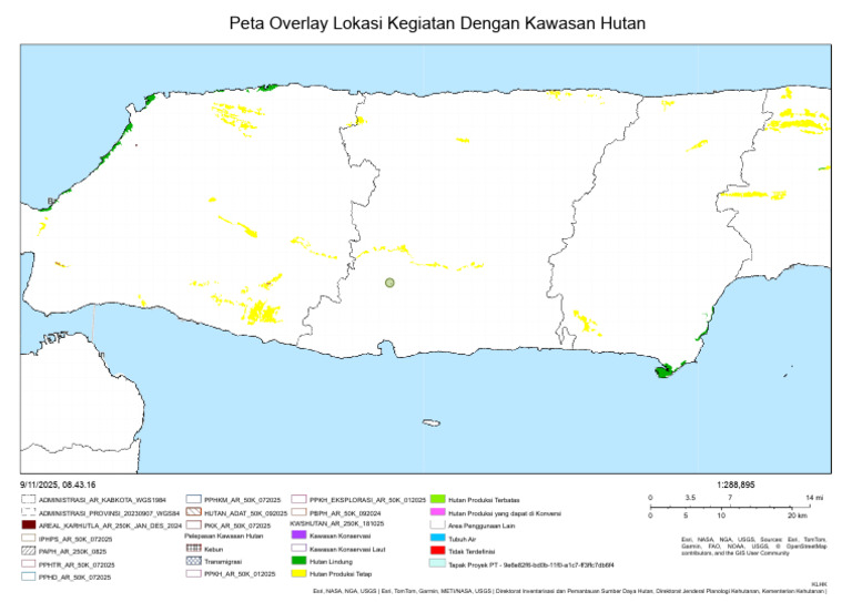 Peta Kegiatan dan Kawasan Hutan | PDF