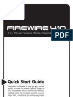Firewire 410: Quick Start Guide