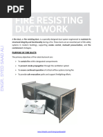 Fire Rated Duct Systems Overview | PDF | Duct (Flow) | Fires