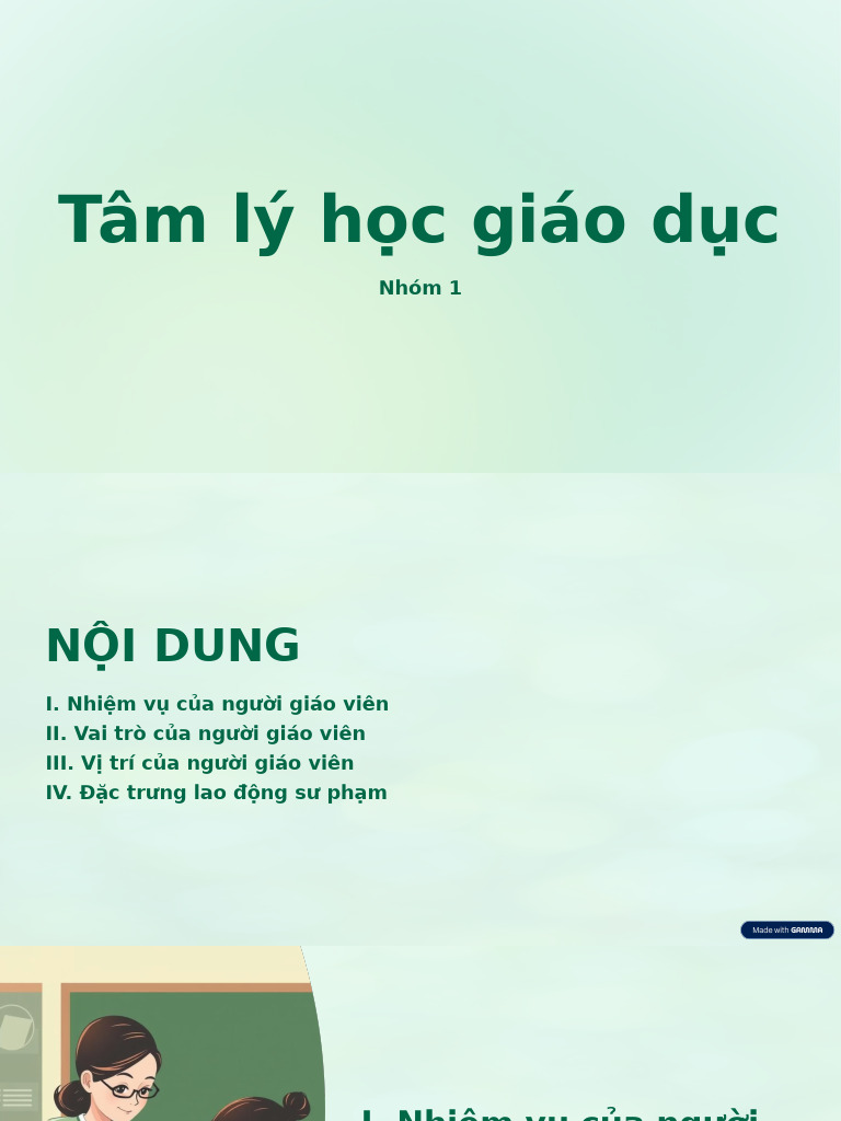 Tam Ly Hoc Giao Duc | PDF