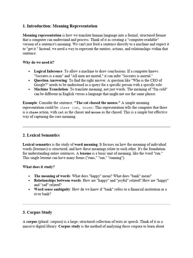 Unit 4.semantic Analysis | PDF | Semantics | Cognitive Science