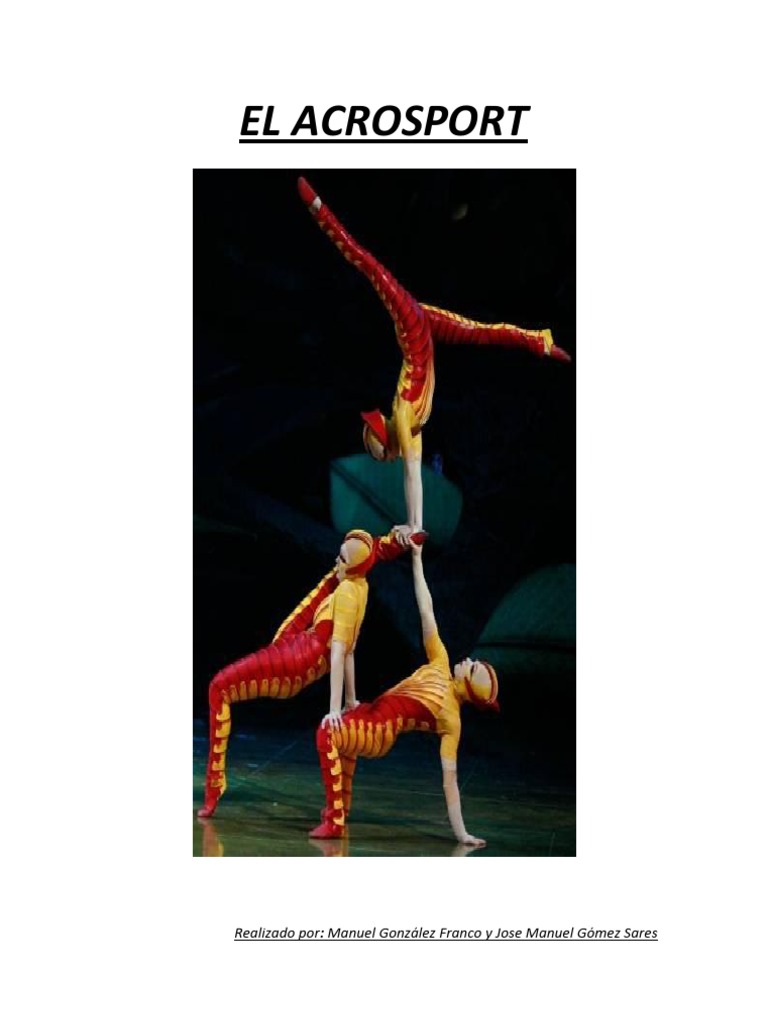 Introducción al Acrosport y sus categorías | PDF | Deportes | Ocio