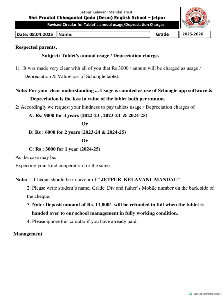 Tablet Circular 25-26 | PDF