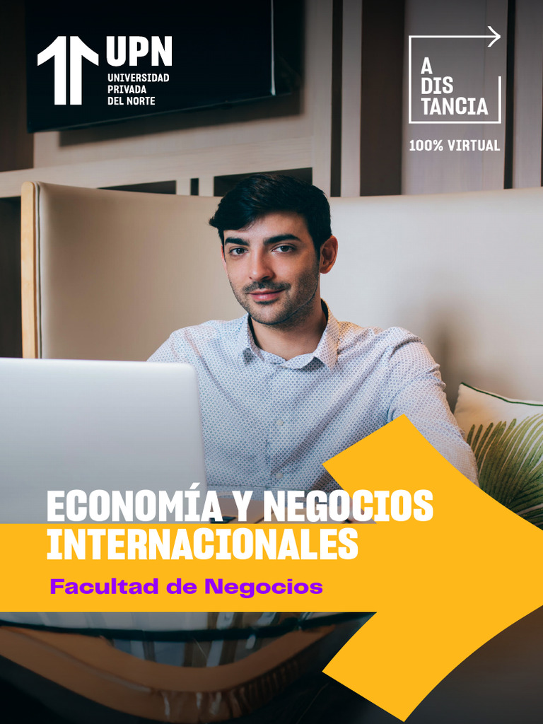 Estudia Economía y Negocios Internacionales | PDF | Business | Economias