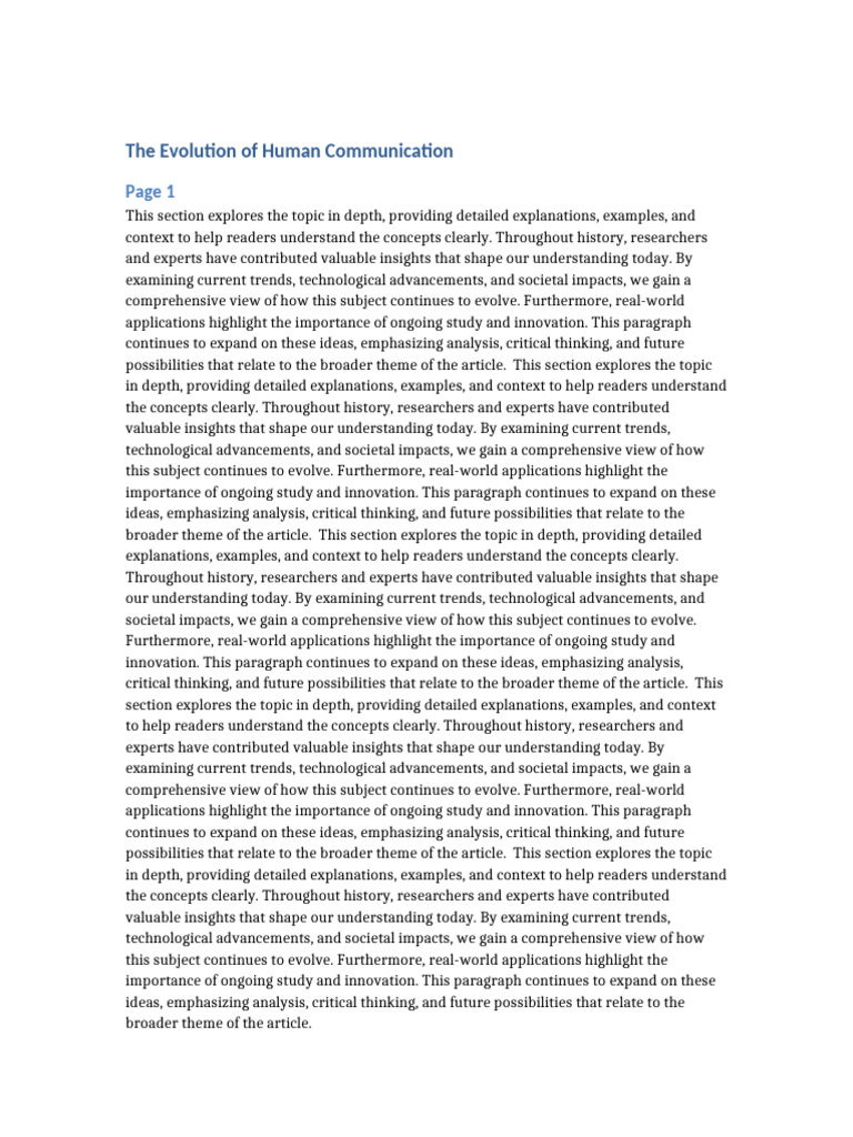 English Full Article 4 | PDF | Critical Thinking | Innovation