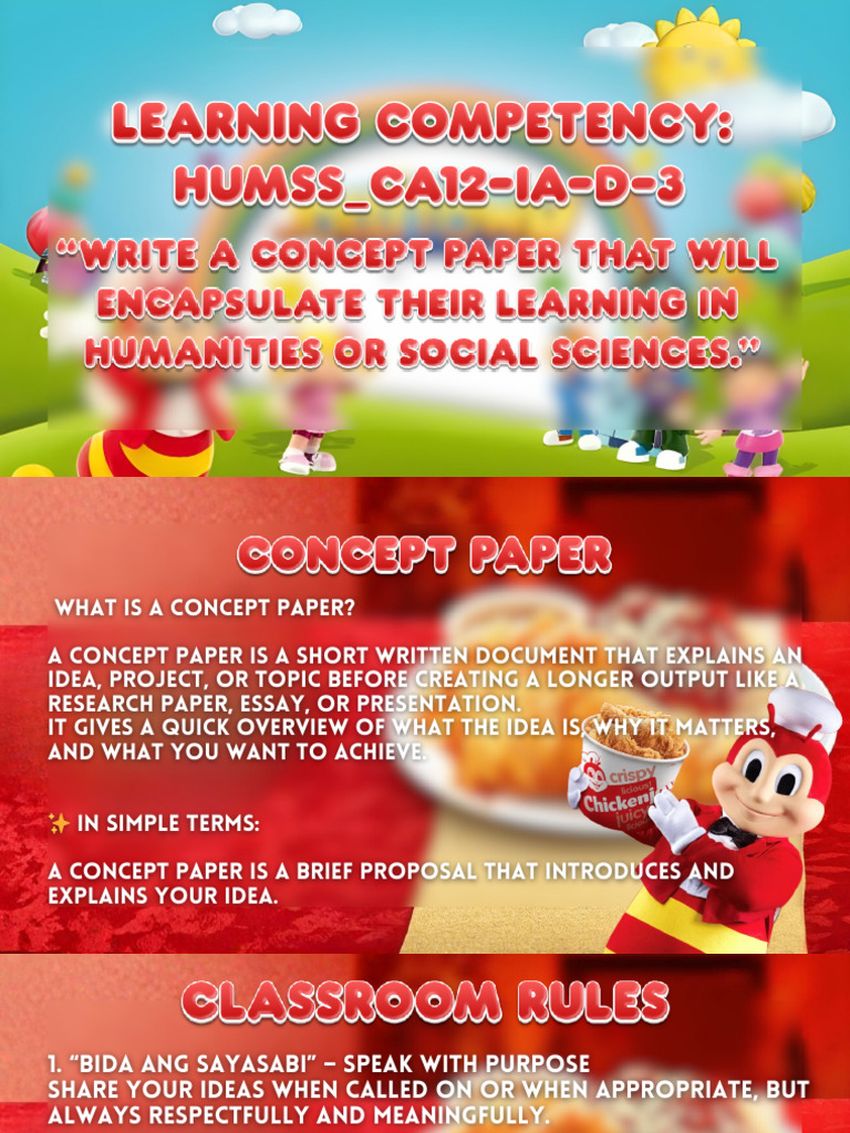 Understanding Concept Papers in HUMSS | PDF | Learning | Essays