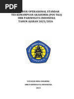 Format Laporan Pelaksanaan TKA 2025 | PDF