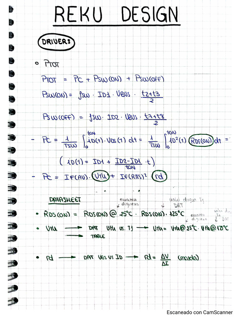 Resumen Formulas Design | PDF