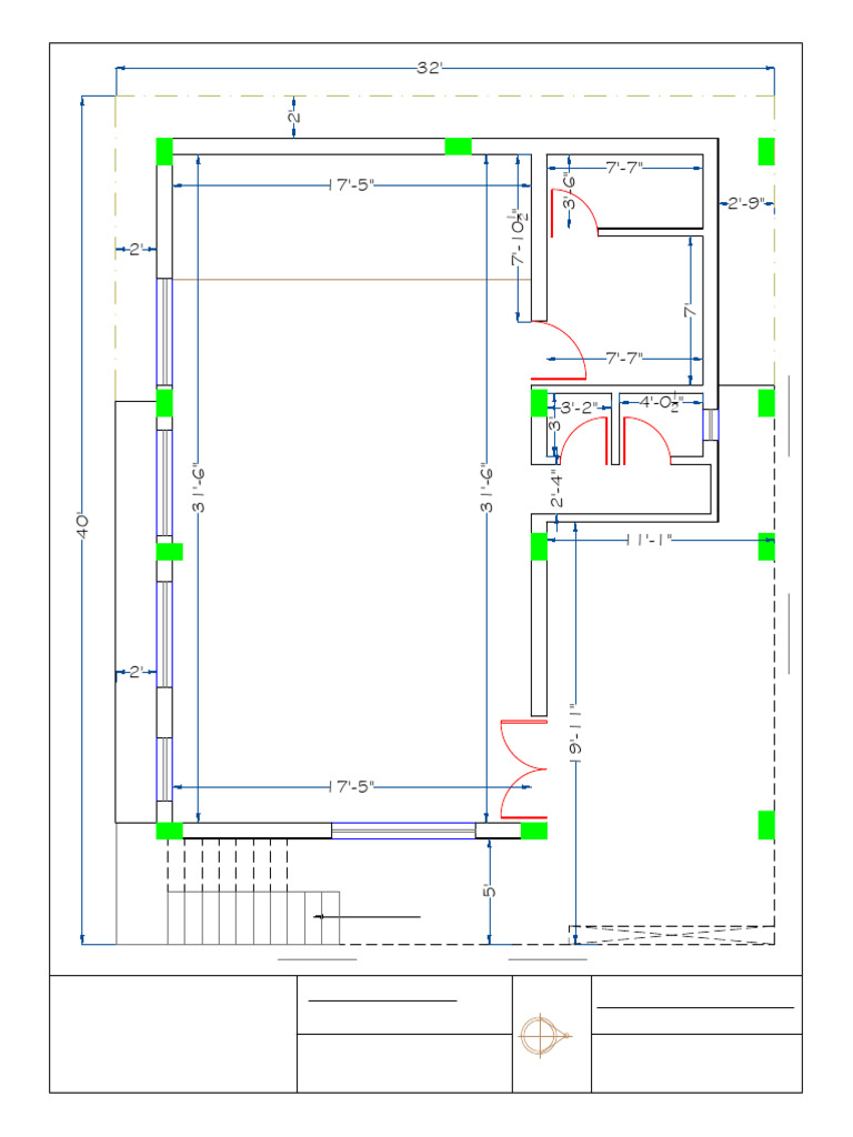 Ground Floor Plan for Proposed Residence | PDF