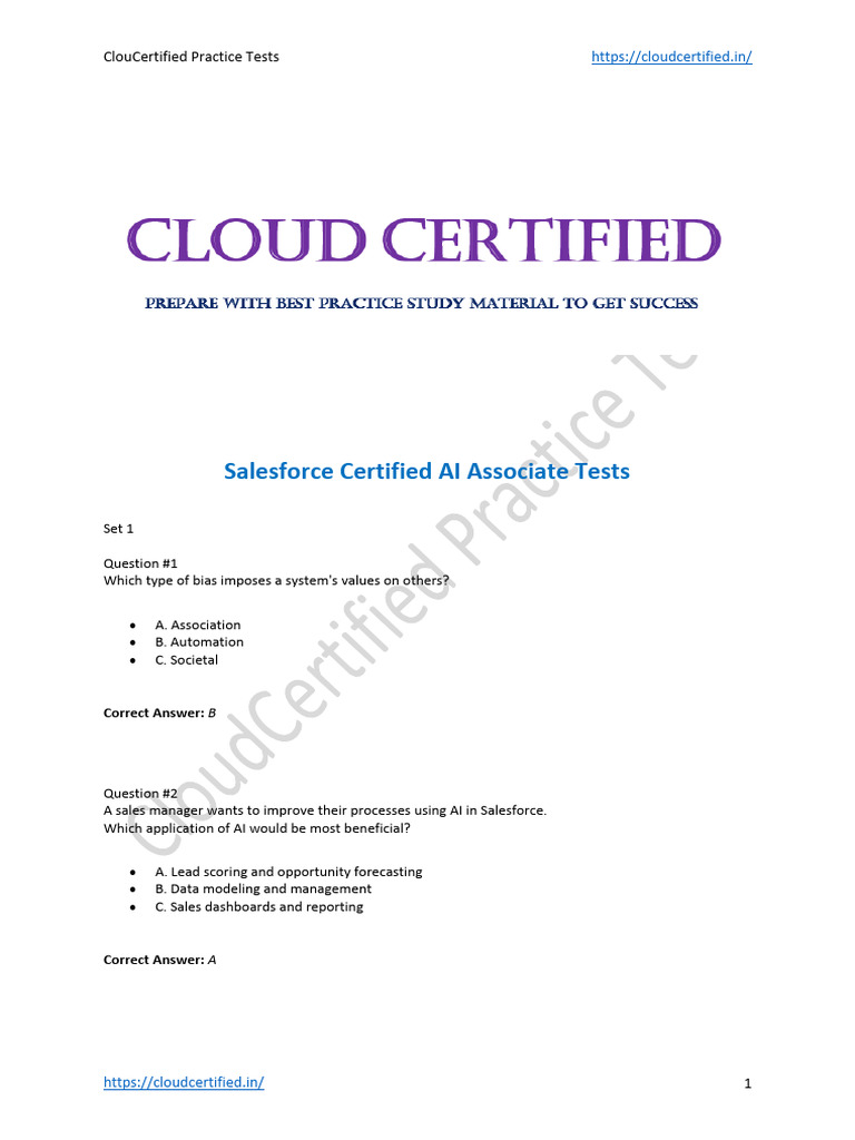 AISCA Certified AI Associate v25.1.4 90 Ezv4ua | PDF | Artificial ...
