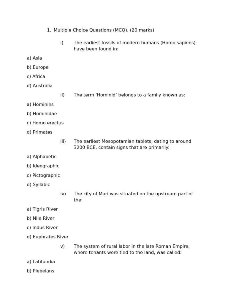 Mid-term exam 2025 Class 11 History | PDF | Caliphate