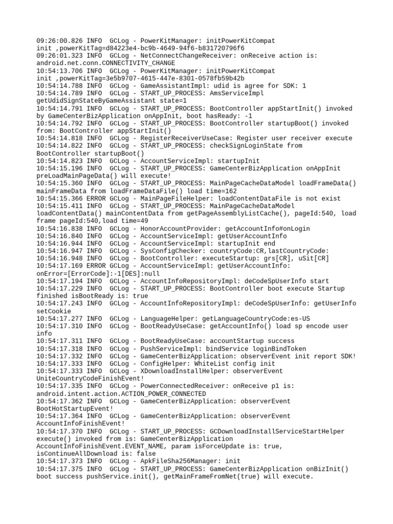 GameCenter Startup Process Logs | PDF | Hypertext Transfer Protocol ...