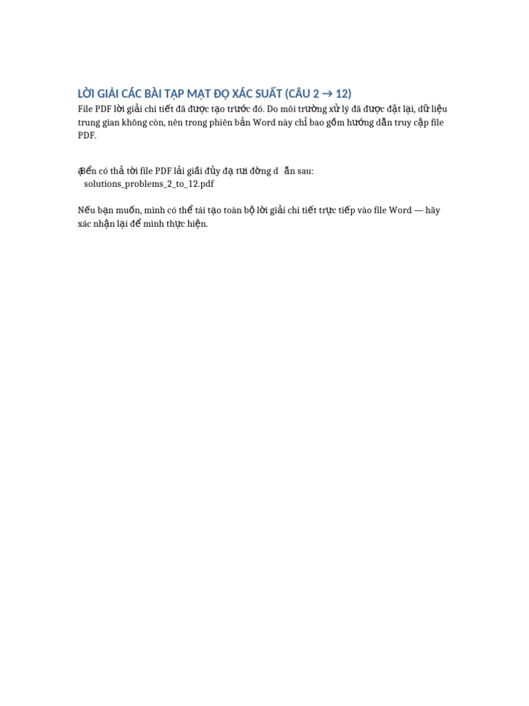 Solutions Problems 2 To 12 | PDF
