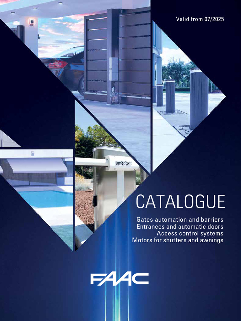 FAAC Automation Solutions Catalogue | PDF | Energy Conservation | Safety