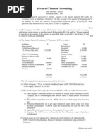 Advanced Financial Accounting-Part 2