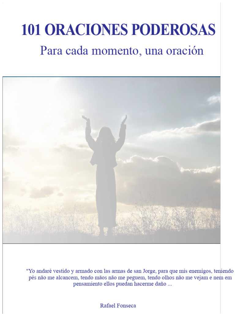 101 Oraciones Poderosas para Cada Momento | PDF | María, madre de Jesús ...