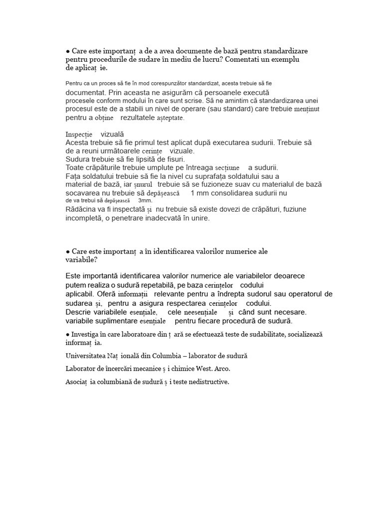 Care Este Importanța de A Avea Documente de Bază de Standardizare ...