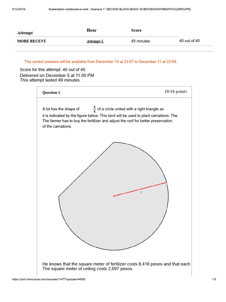 Justification of Collaborative Work - Scenario 7 - SECOND BLOCK-BASIC ...