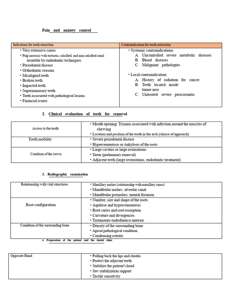 Minor Oral Surgery | PDF | Human Tooth | Dental Anatomy