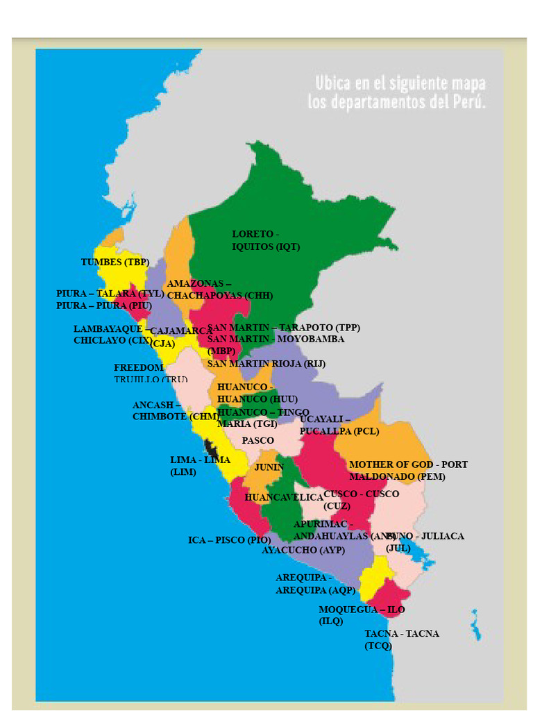 IATA Airport Codes in Peru | PDF