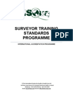 Surveyor Training Standards Programme