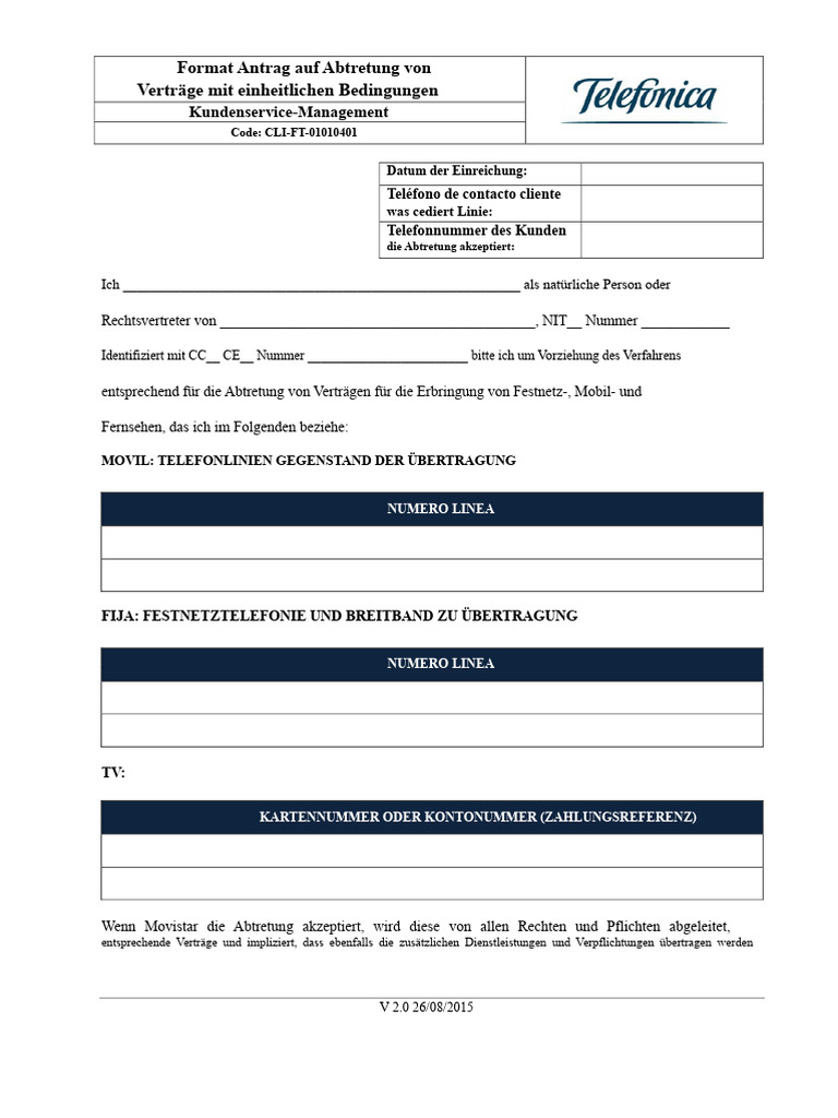 Sfr Ubertragung Formular Pdf