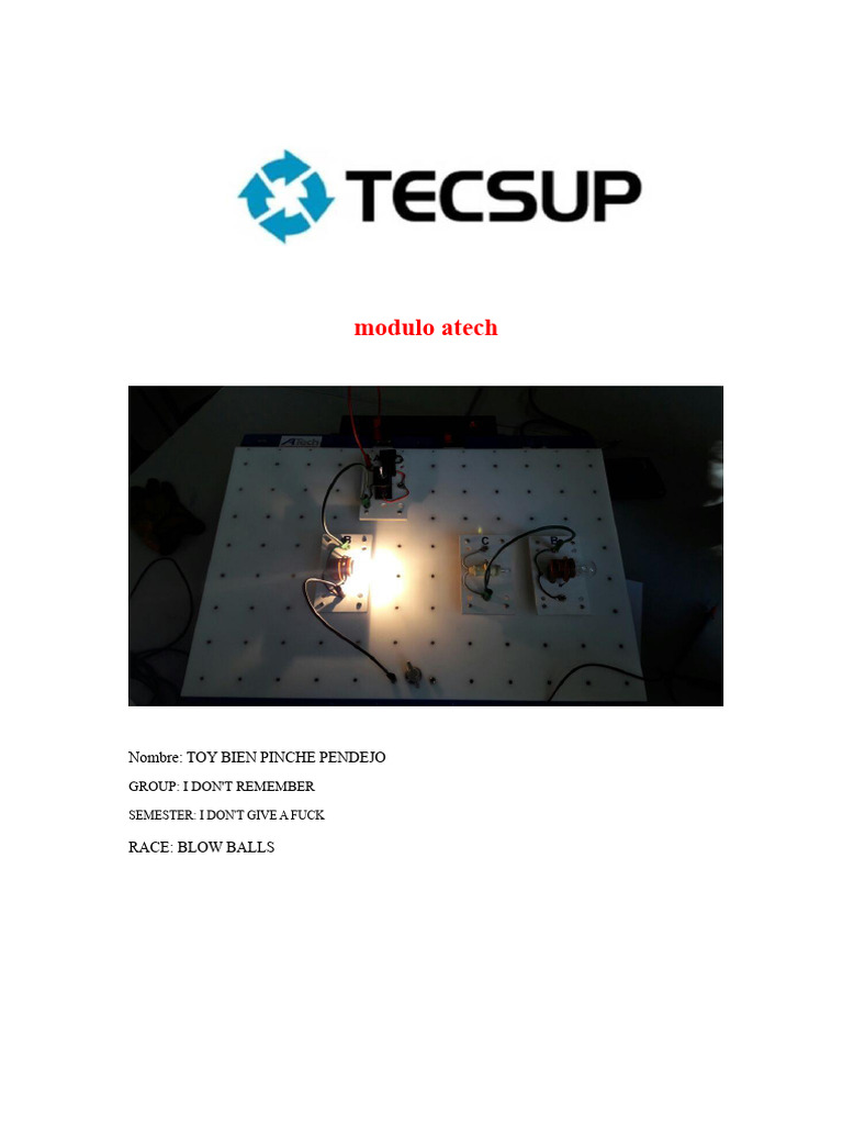 Measurements With Atech-1 Module | PDF | Series And Parallel Circuits ...