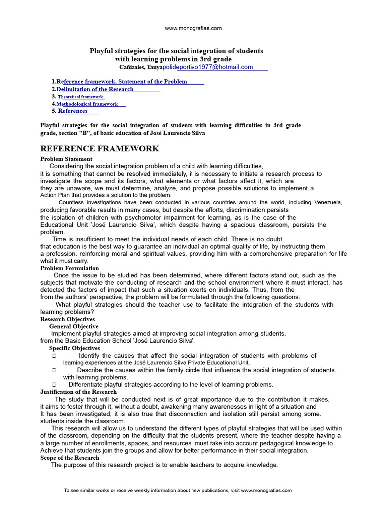 Playful Strategies Students Learning Problems | PDF | Learning | Pedagogy