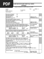 Referências para Mini Mental Test | PDF