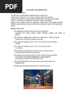Dimensions for Athletics Throwing Events | PDF | Track And Field