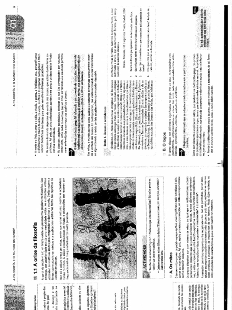A Filosofía e o Mundo Do Saber | PDF