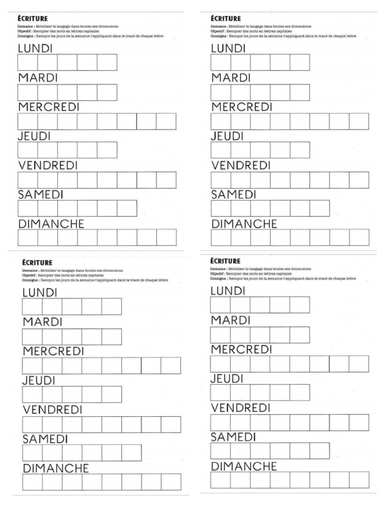 Jours | PDF