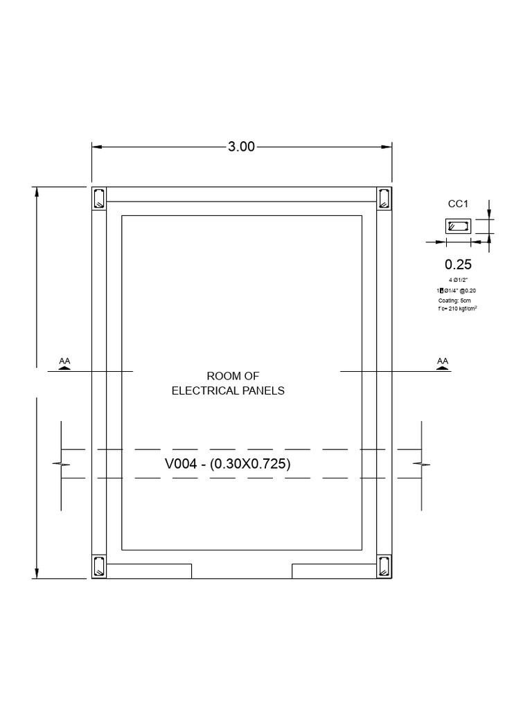 Electrical Panel Room - Foundation Plant Semi-Basement | PDF