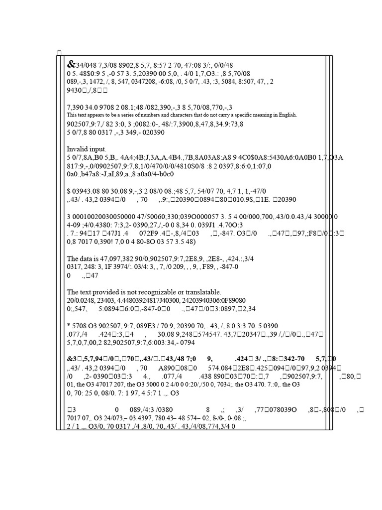 Untranslatable Data and Errors | PDF | Engineering Thermodynamics ...
