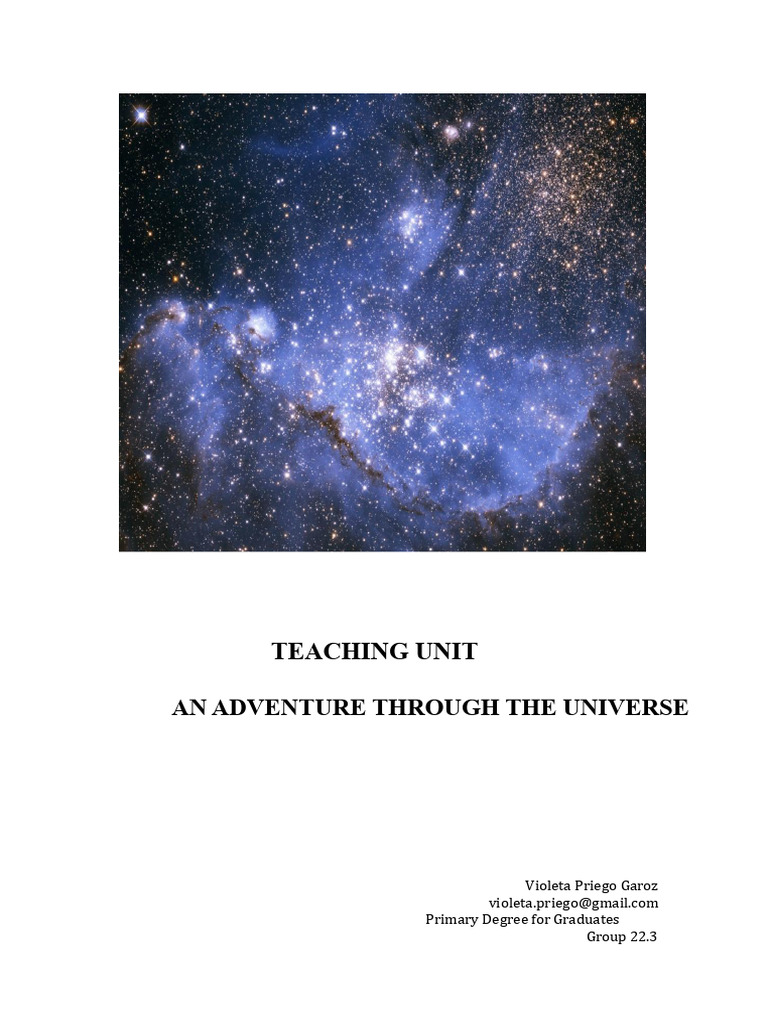 Universe Teaching Unit for Primary Education | PDF | Moon | Eclipse