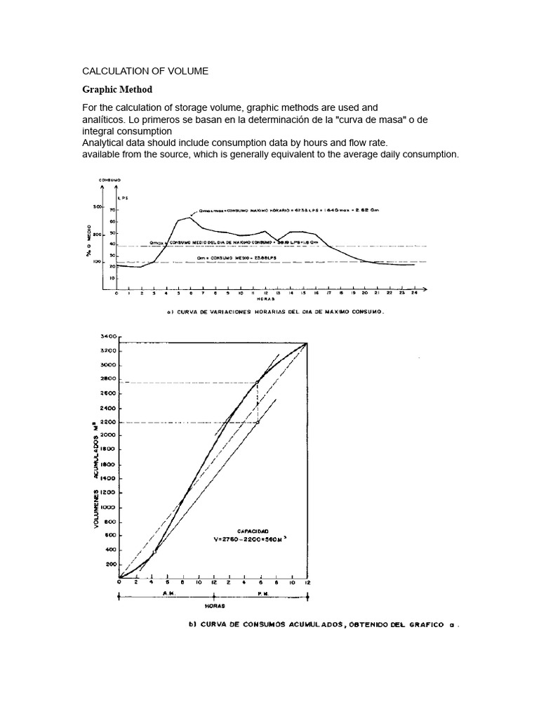 Storage Volume Calculation Methods | PDF | Volume