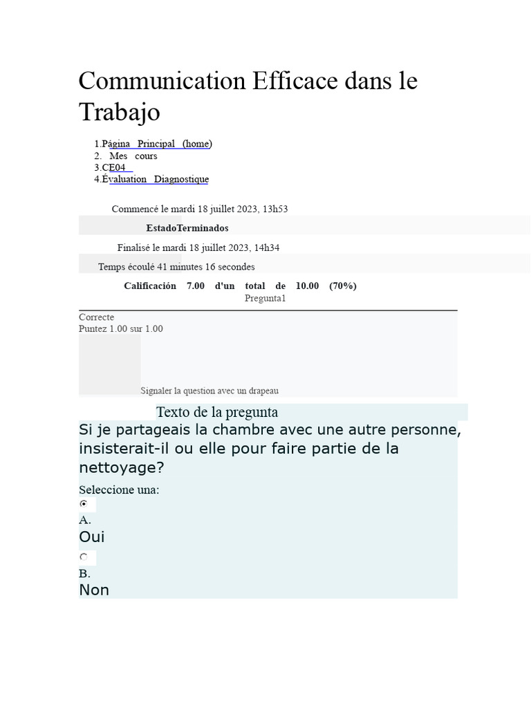 Communication Efficace au Travail | PDF | Informations | Programmation ...