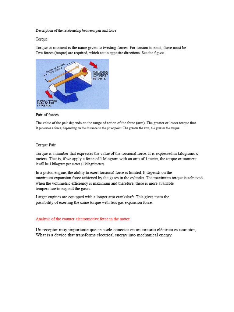 Torque and Motor Performance Analysis | PDF | Electric Motor | Voltage