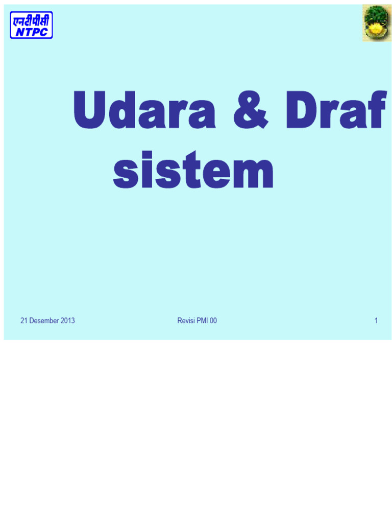 Sistem Draf dan Kipas Boiler 500 MW | PDF
