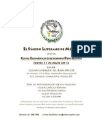 Invitación Culto Ecuménico