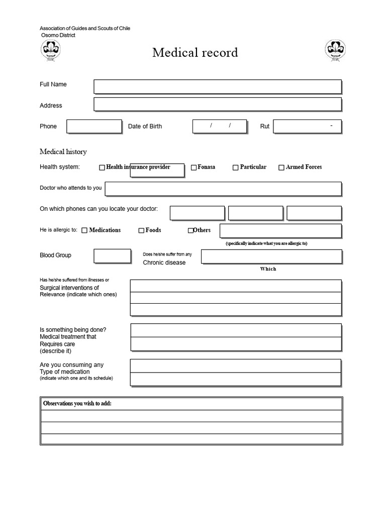 Medical Record | PDF