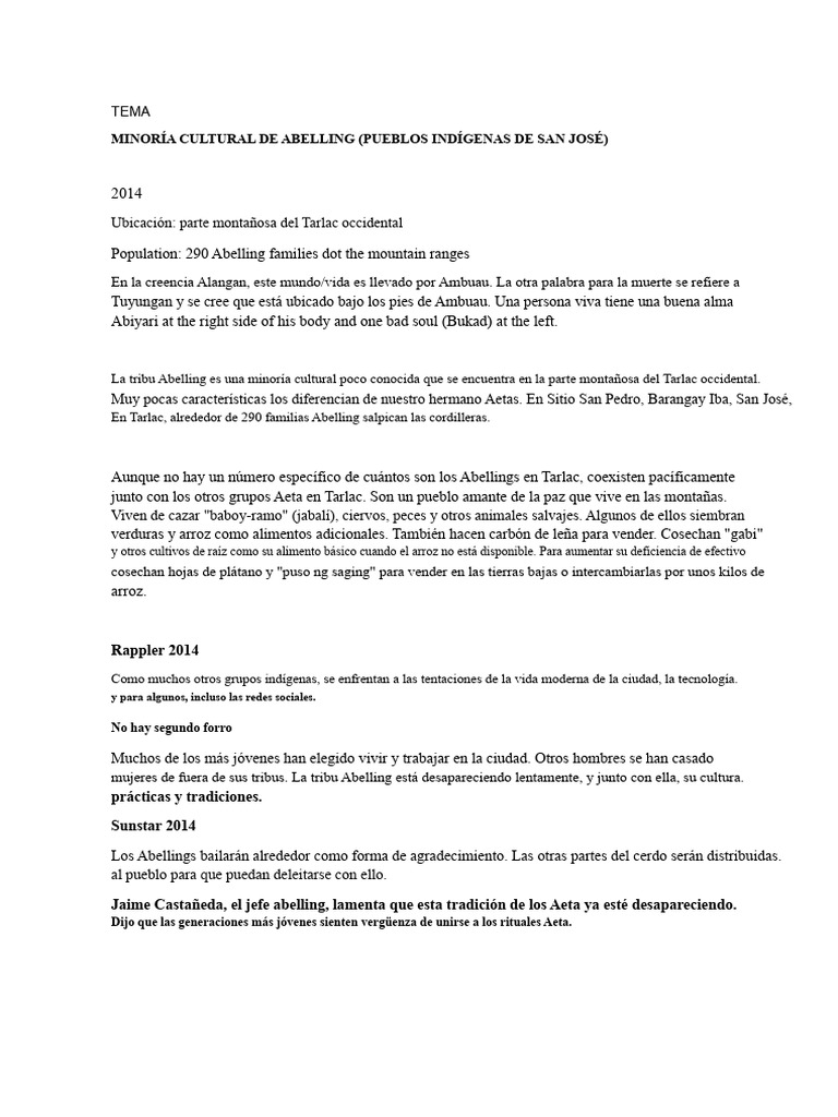 Documentales de Abelling | PDF | Aprendizaje | Inclusión (Educación)