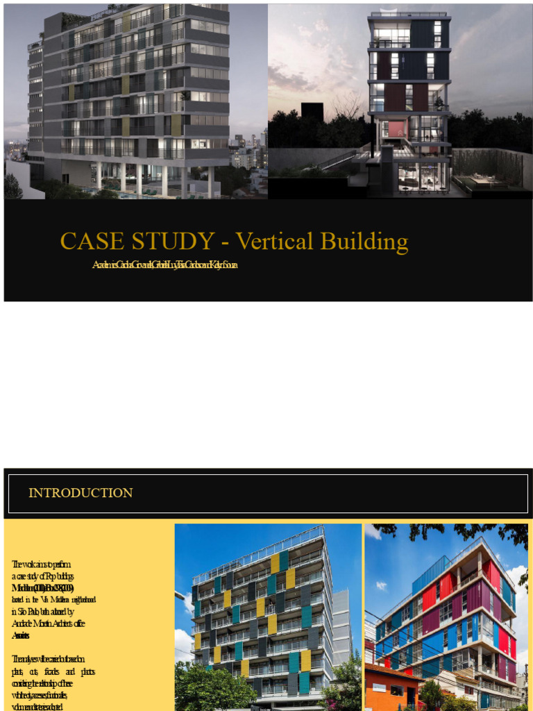 Case Study - M11 | PDF | Civil Engineering | Architectural Design