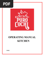 Weekly Kitchen Duty Roster | PDF