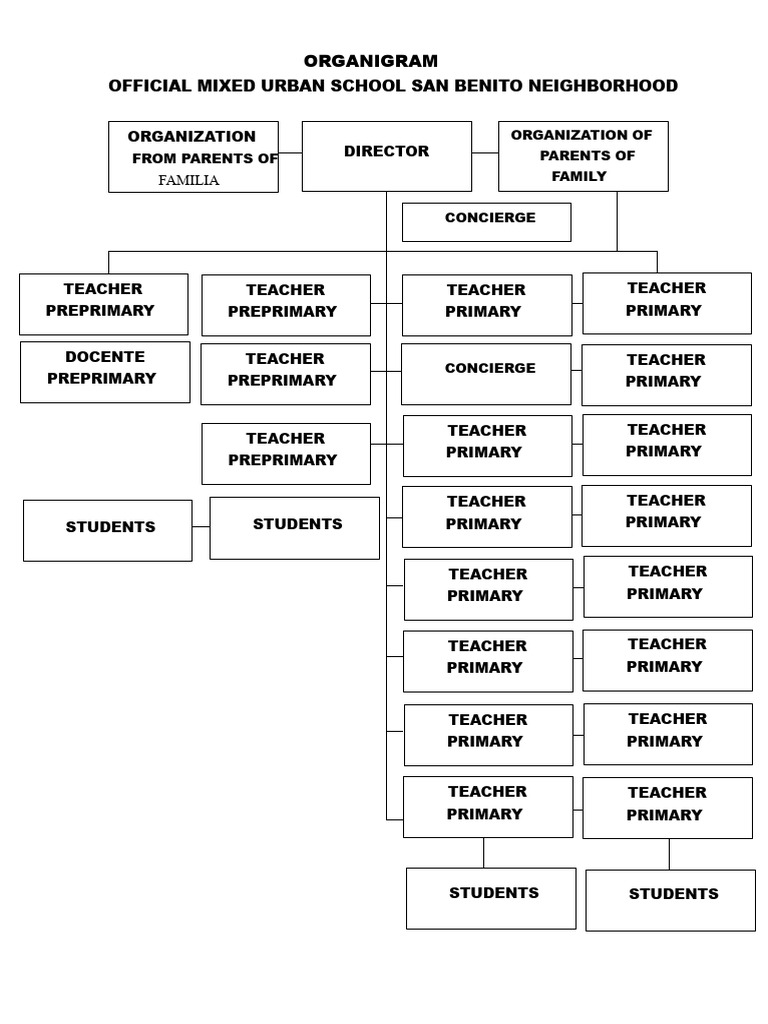 Example of An Organizational Chart | PDF