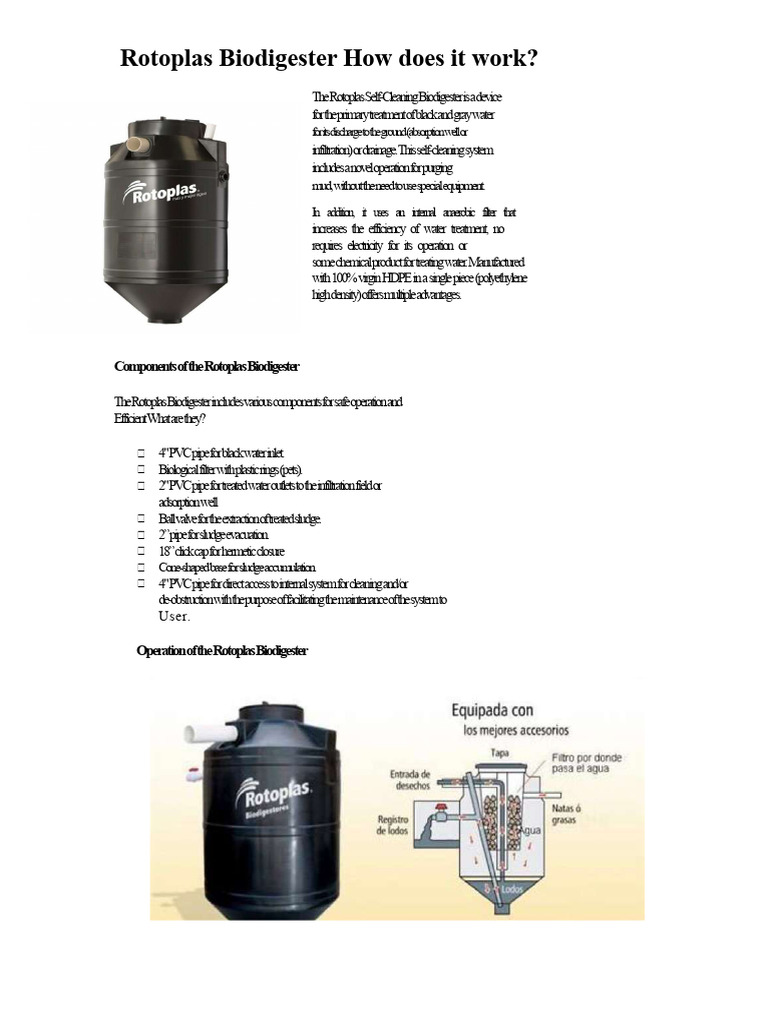 Biodigester | PDF | Anaerobic Digestion | Sewage Treatment