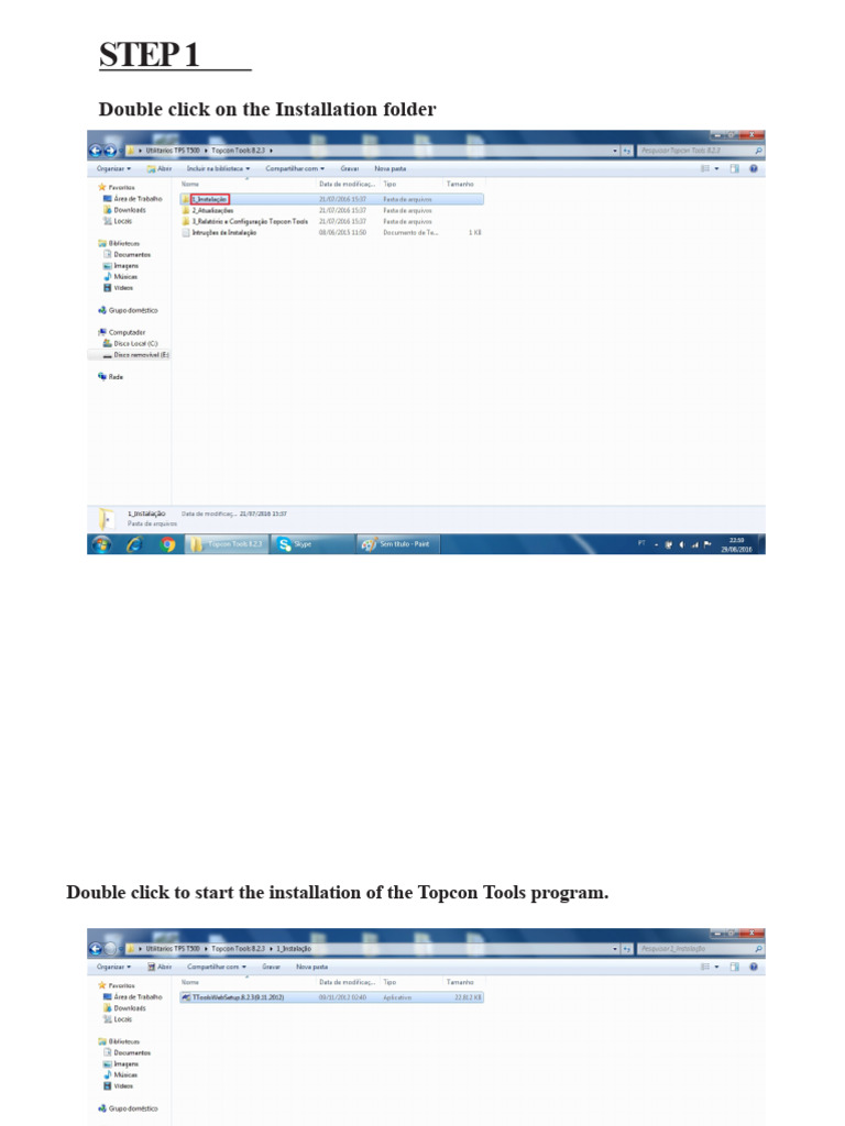 Topcon Tools Installation Guide | PDF